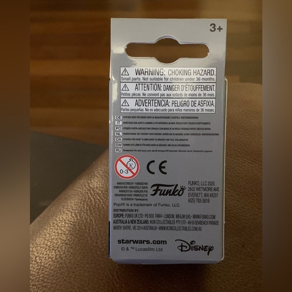 Star Wars Princess Leia Funko Pocket Pop! Keychain - Picture 2 of 5